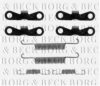 BORG & BECK BBK6241 Accessory Kit, disc brake pads